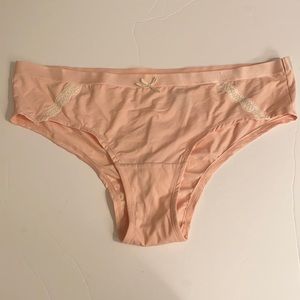Pink extra soft cheeky panty Lane Bryant plus size sexy panties